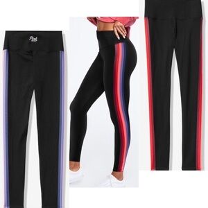 VS PINK COTTON RAINBOW LEGGINGS